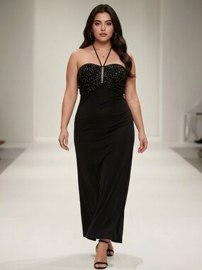 💟Plus Size Vintage High Low Dress